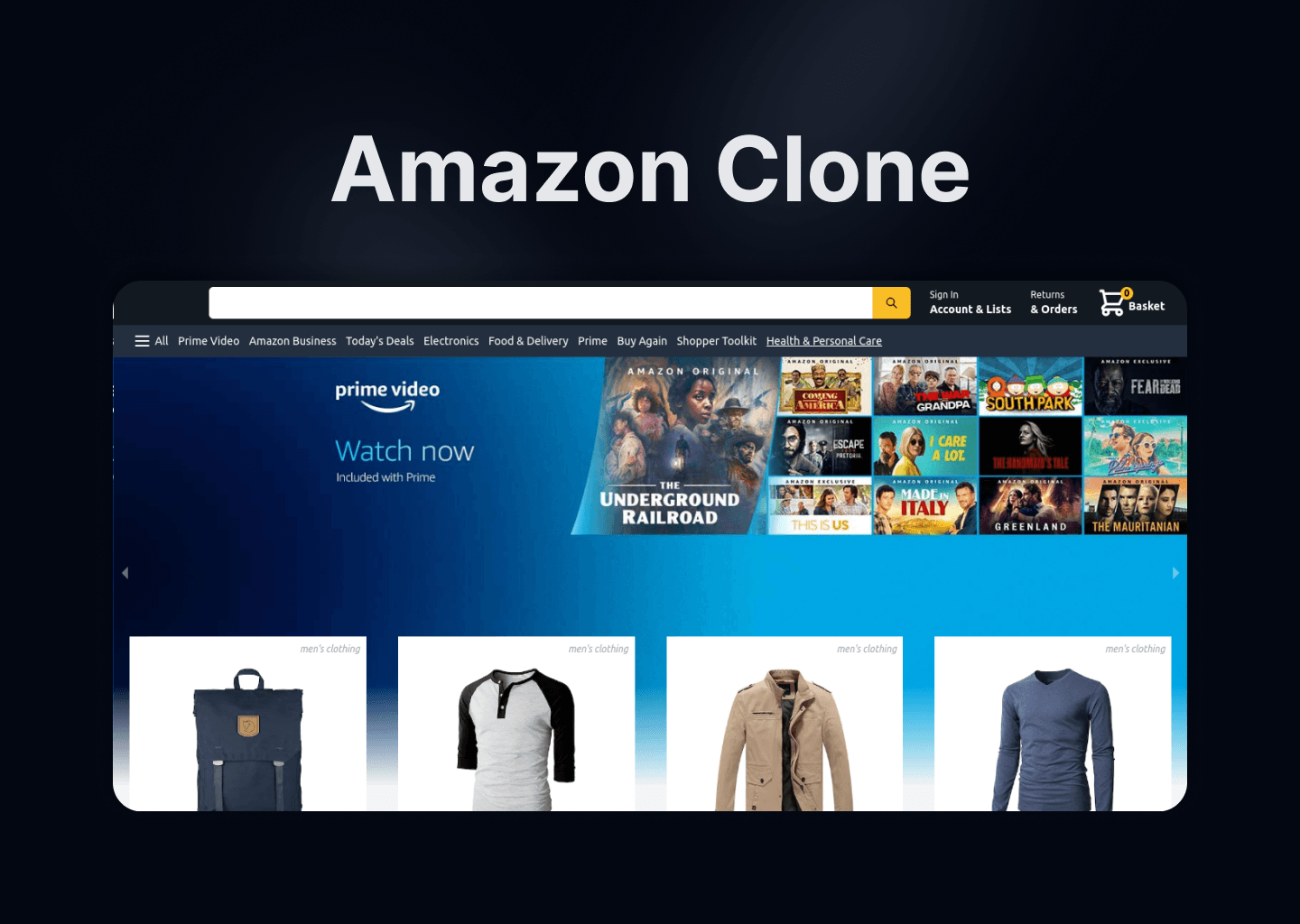 Amazon Clone