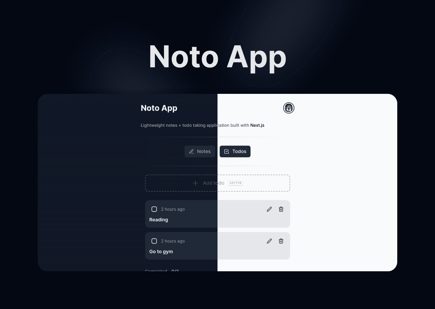 Noto App